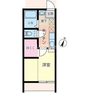 ティアラ緑が丘III【1階】の間取り