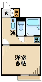 レオネクスト伊那富(48124)【1階】の間取り