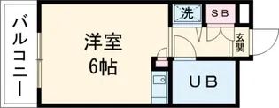 ライオンズマンション三鷹第6【2階】の間取り