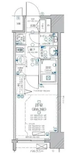 ディアレイシャス矢場町【2階】の間取り
