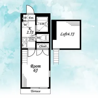 カーサ・フェリーチェ横浜杉田【1階】の間取り