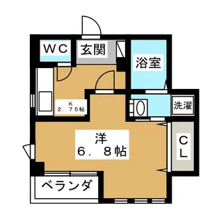 LOVE CAT【1階】の間取り