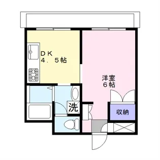 第3エコーマンション【1階】の間取り