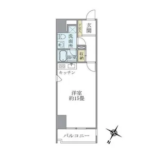 アーノンブライト一番町【6階】の間取り