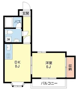 セザール自由が丘【2階】の間取り