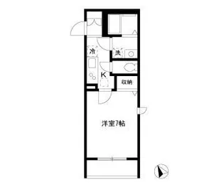 リュミエール砧【1階】の間取り