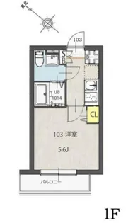 神奈川県横浜市西区久保町【マンション】の間取り