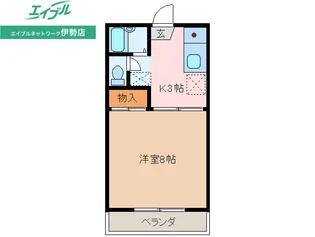 グラバーハウス玉城【1階】の間取り