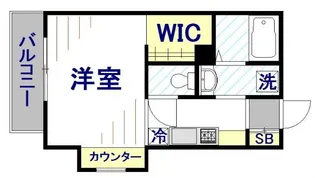 チャーリーズハウス港南中央【2階】の間取り