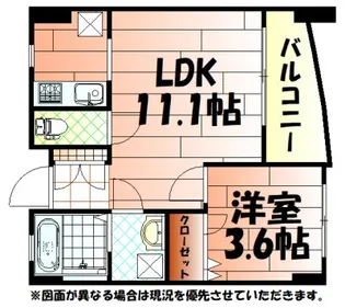 FORZA馬借(フォルツァバシャク)【2階】の間取り