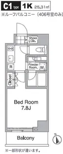 東京都目黒区目黒2【マンション】の間取り