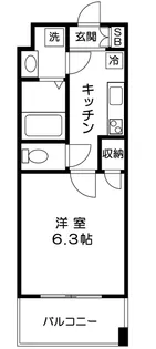 サンリット江北【3階】の間取り