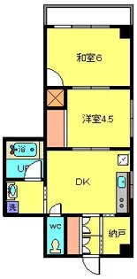 スワームマンション3【4階】の間取り