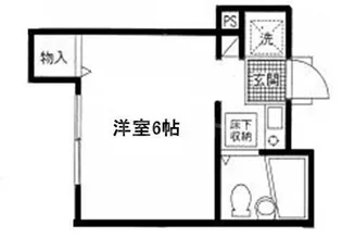 スプルース【1階】の間取り