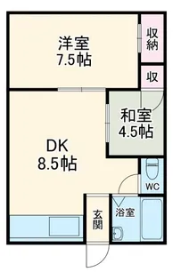 メゾン椎名【2階】の間取り