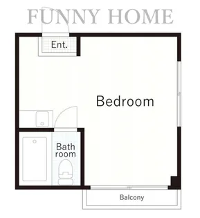ヴィラ池尻【3階】の間取り