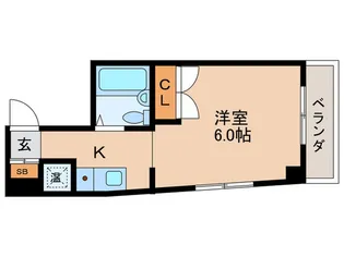 パ-クハイム【4階】の間取り