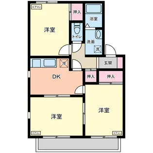 アネックス野村弐番館【1階】の間取り