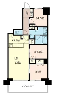 神奈川県相模原市南区上鶴間本町6【マンション】の間取り