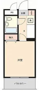 マリオン八王子1【5階】の間取り