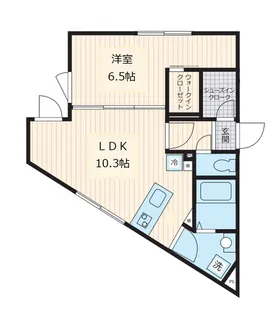 東京都豊島区南長崎1【マンション】の間取り