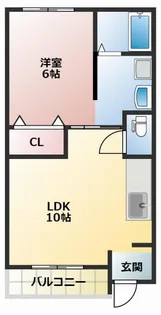 高知県高知市北本町3【マンション】の間取り