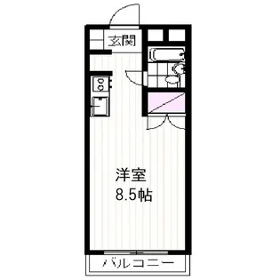ヴィラ武智寿町【4階】の間取り