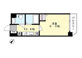 フランボアーズ元代々木町【4階】の間取り