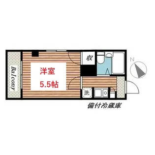 ヒルズガーデン東雪谷【3階】の間取り