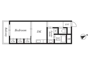 ヴァンベール青葉台【3階】の間取り
