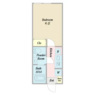 (仮称)白幡南町アパート【2階】の間取り