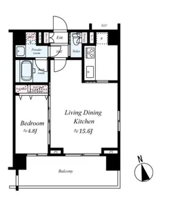 東京都台東区浅草4【マンション】の間取り