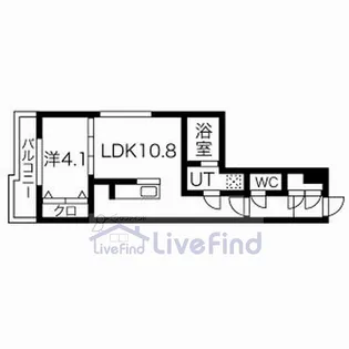 MOCA【4階】の間取り