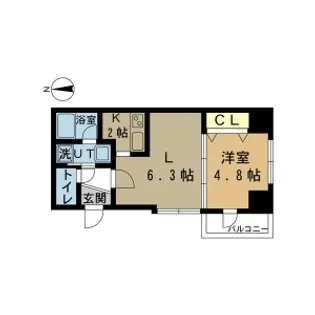 アイビーパレス52【3階】の間取り