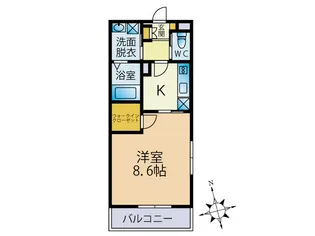 Solare【3階】の間取り