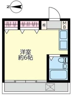 タプラ下荻野【2階】の間取り