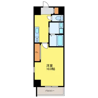 Kクレスト西真町【2階】の間取り