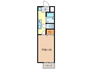 サウスゲート【2階】の間取り