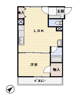 エステーラ・ウエノ2【3階】の間取り