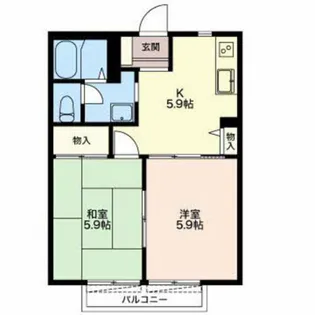 プリマベーラ【2階】の間取り