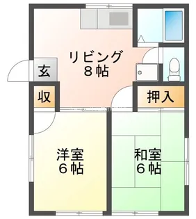 第三武蔵野メゾン【1階】の間取り