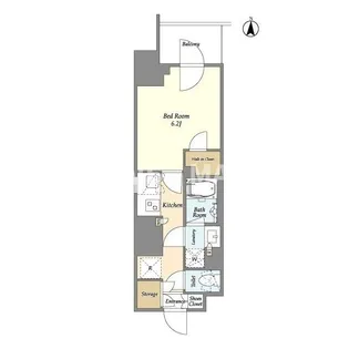 ドゥーエ亀戸【3階】の間取り