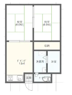 セゾンY&K【2階】の間取り