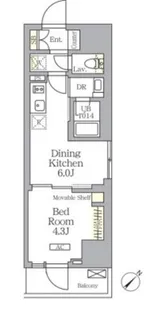 プライムガーデン大森【7階】の間取り