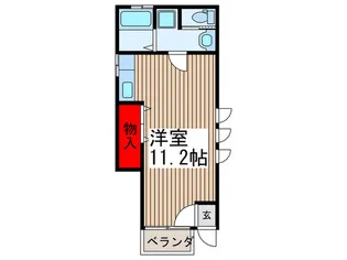 Ms COURTII【1階】の間取り