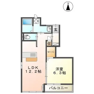 Maison raffine II【1階】の間取り