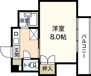 パルコーポ新宮【3階】の間取り