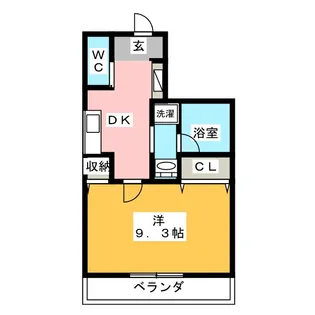 La Luce【4階】の間取り
