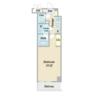 セドル・ブランシュ常盤町【5階】の間取り