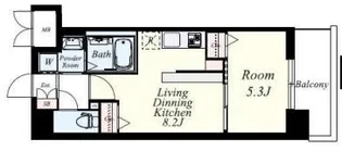 パルク クレール博多【4階】の間取り